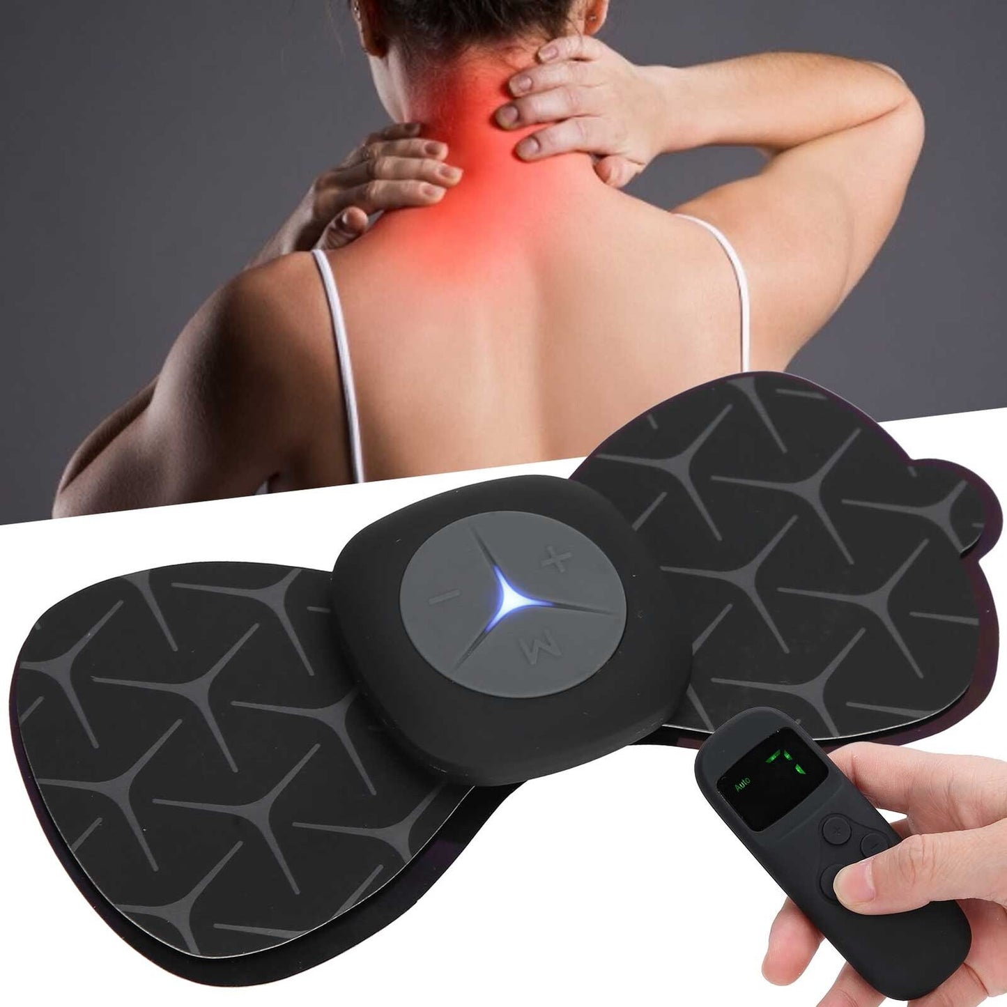 new Wireless TENS Machine For Pain Relief Mini Cervical Massager Portable TENS HGF koeek - KOEEK