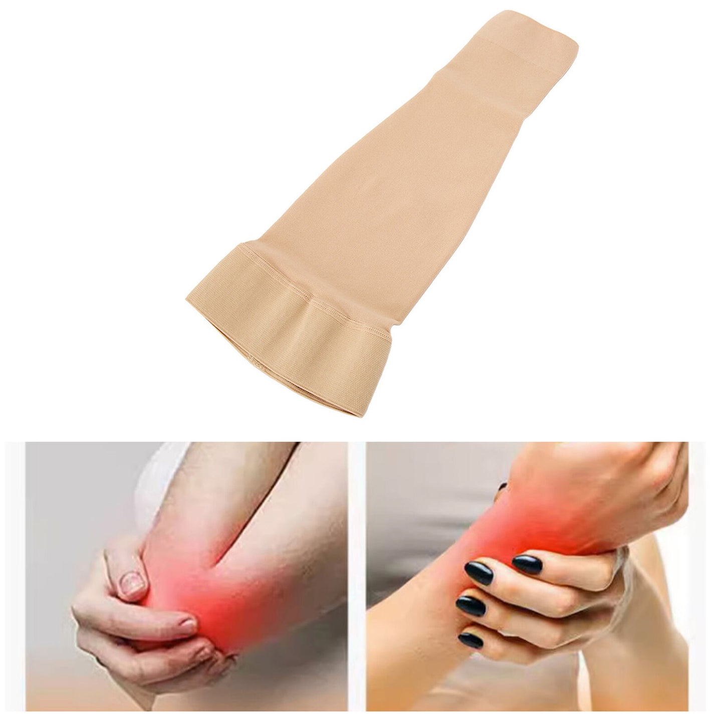 new Lymphedema Arm Compression Sleeve High Elasticity Lipid Edema Post Surgery R HPT koeek - KOEEK