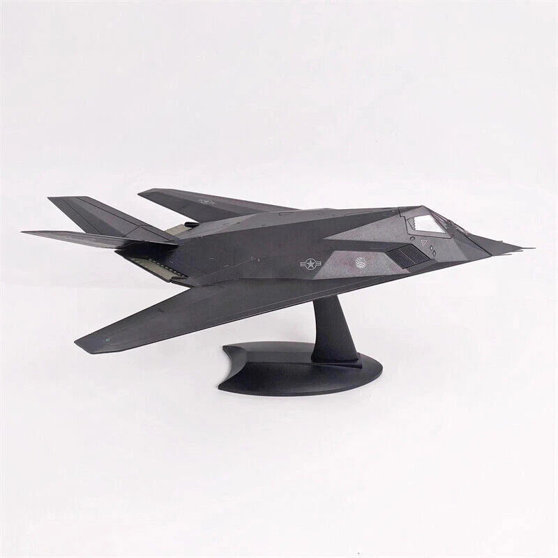 1/72 F117 Nighthawk Stealth Attack Aircraft Fighter Diecast Model Toy IN Box 07FC0E-D4 - KOEEK