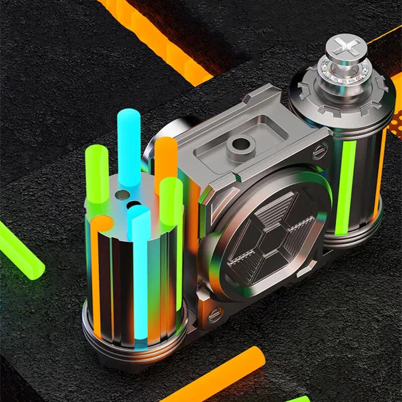 Luminous Tank Roller 101 Fidget Spinner Metal Hand Spinner Adult Fidget EDC Toys 07FC0E-D4 - KOEEK