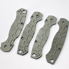 Aluminum Alloy Handle Scales Knife Grips Patch For Spyderco Paramilitary 2 C81 07FC0E-D4 - KOEEK