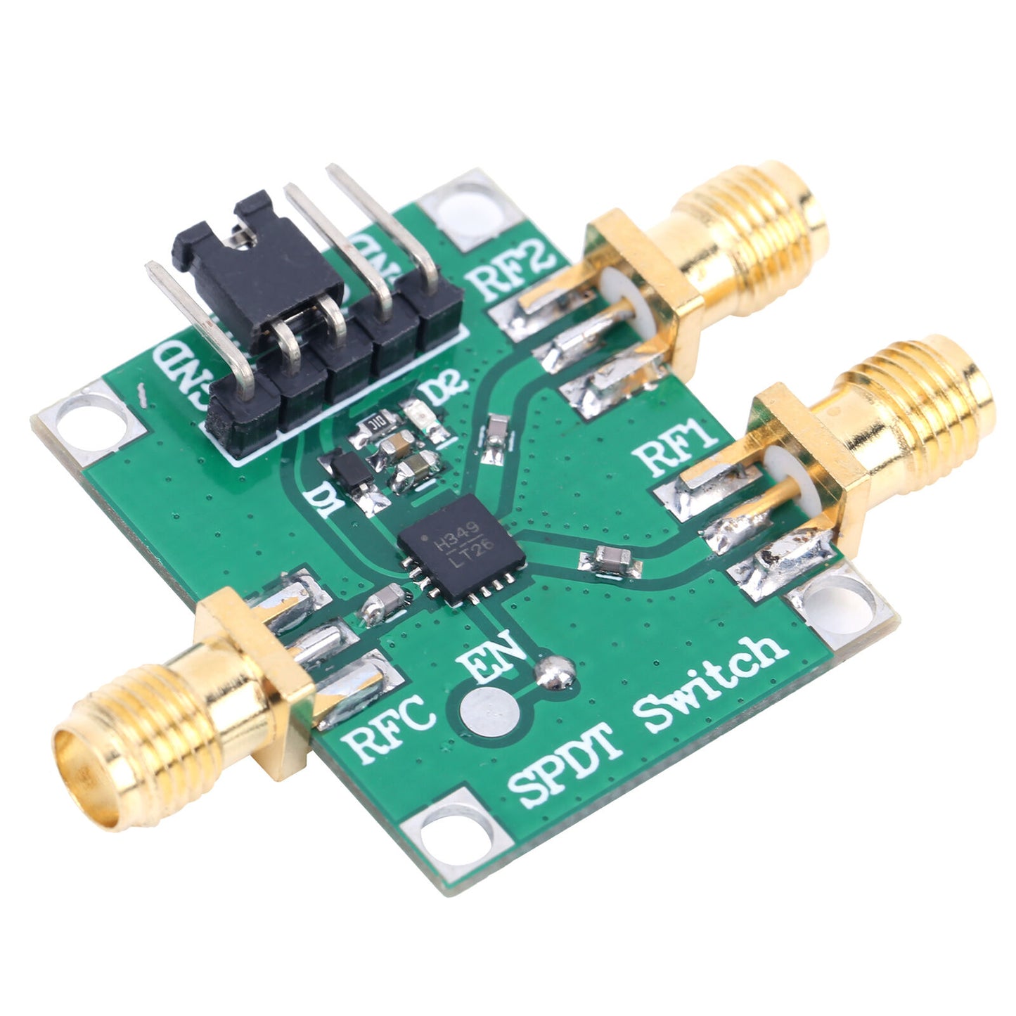 new 3V‑5V RF Switch Module Single-Pole 2 Throw Board 50Ohms Impedance SMA Interface koeek - KOEEK