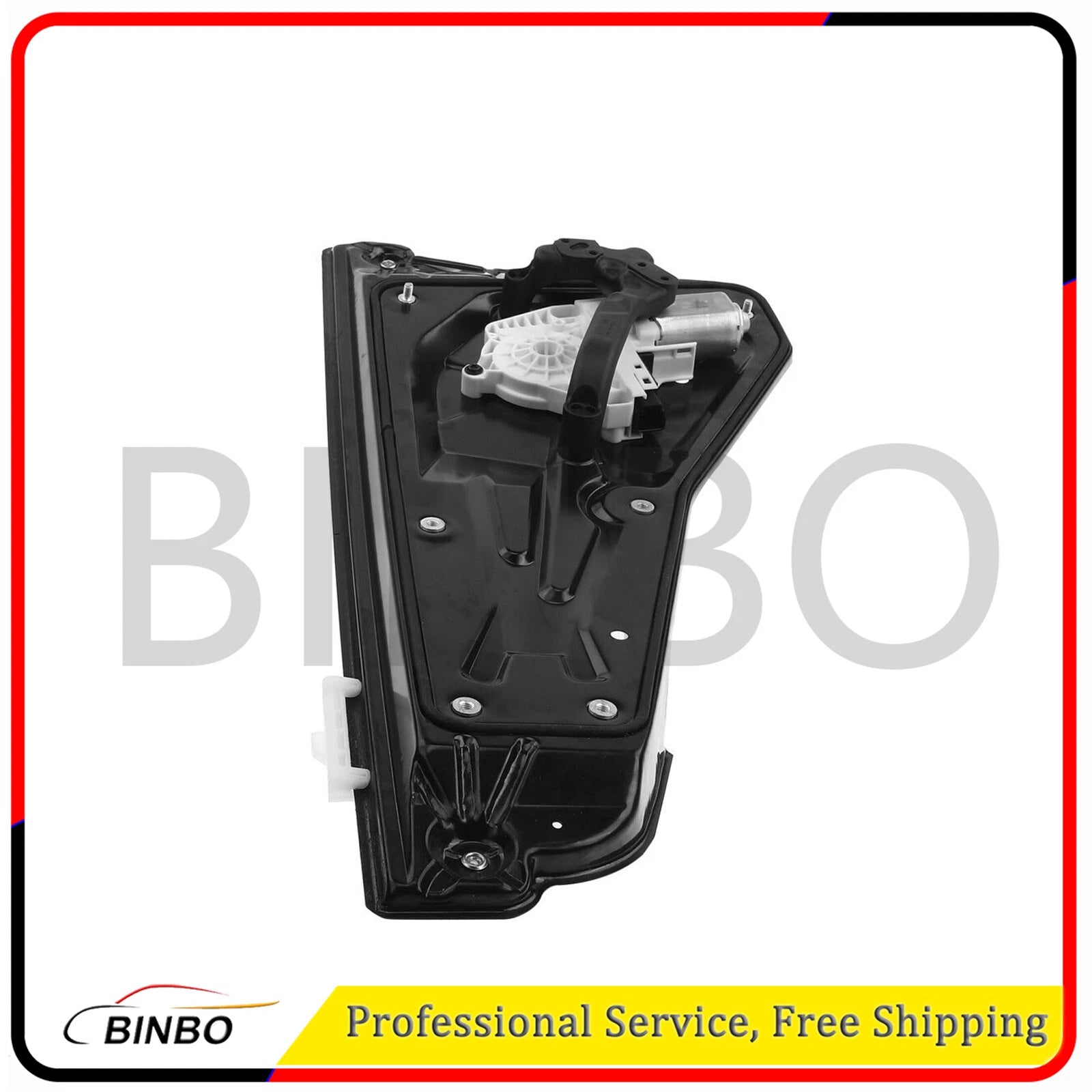 Rear Right Window Regulator w/ Panel & Motor for Land Rover LR3 05-09 LR4 10-16 07FC0E-D4 - KOEEK