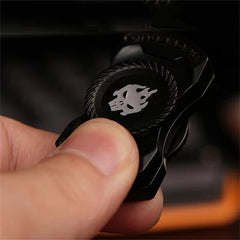 Fun 3-in-1 Play EDC Fidget Toy Personalized Skull Ghost Fidget Spinner 07FC0E-D4 - KOEEK