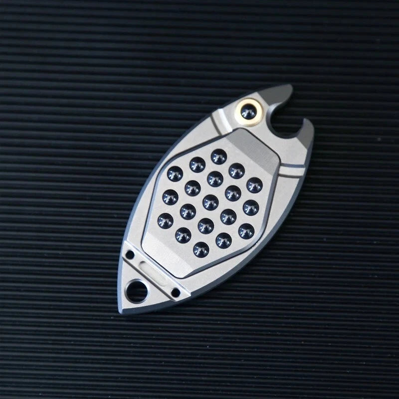 Outdoor EDC Fidget Toy Creative Bubble Fish Fidget Spinner Adult Stress Relief 07FC0E-D4 - KOEEK