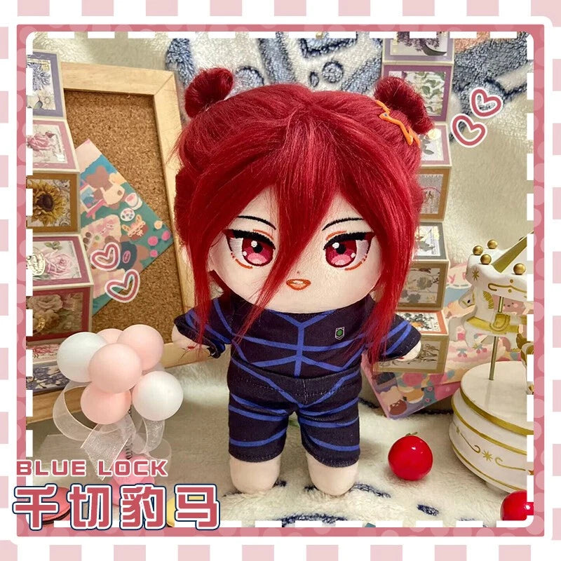 BLUE LOCK Chigiri Hyoma Plush Stuffed Toy Cosplay Action Figure Dress-up Doll 07FC0E-D4 - KOEEK