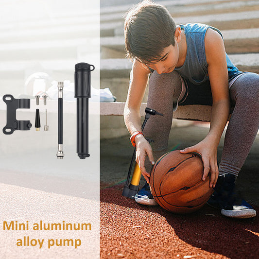 new Bike Pump Portable 100 Psi Aluminum Alloy Bike Air Pump Portable Mini Bike Pump koeek - KOEEK