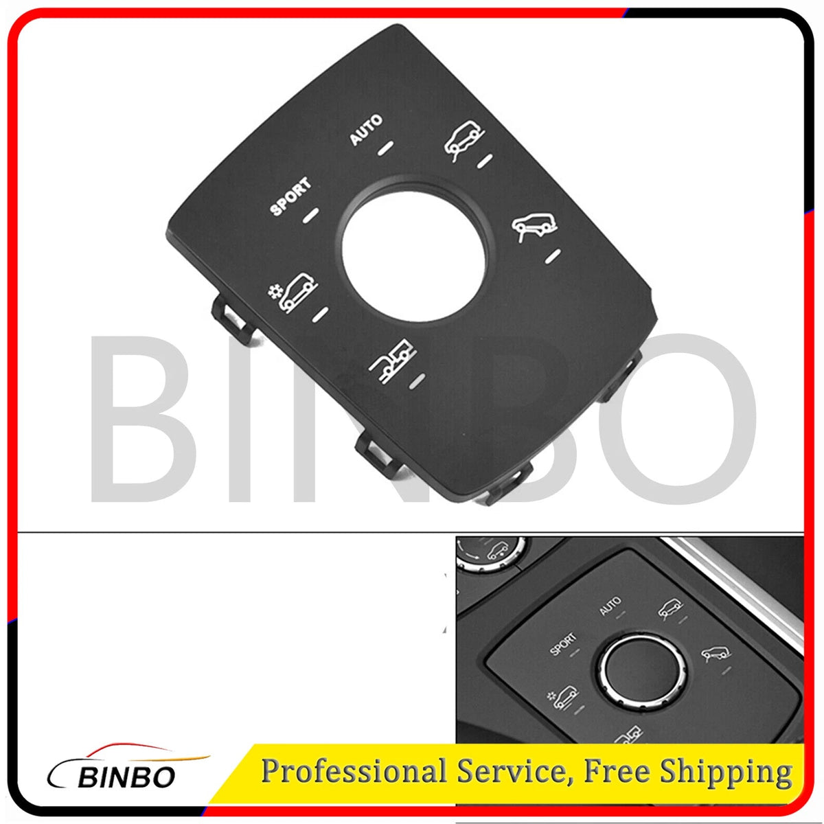 Multimedia Switch Button Panel Cover For Benz W166 GLS GLE 2016-2019 2018 ML GL 07FC0E-D4 - KOEEK