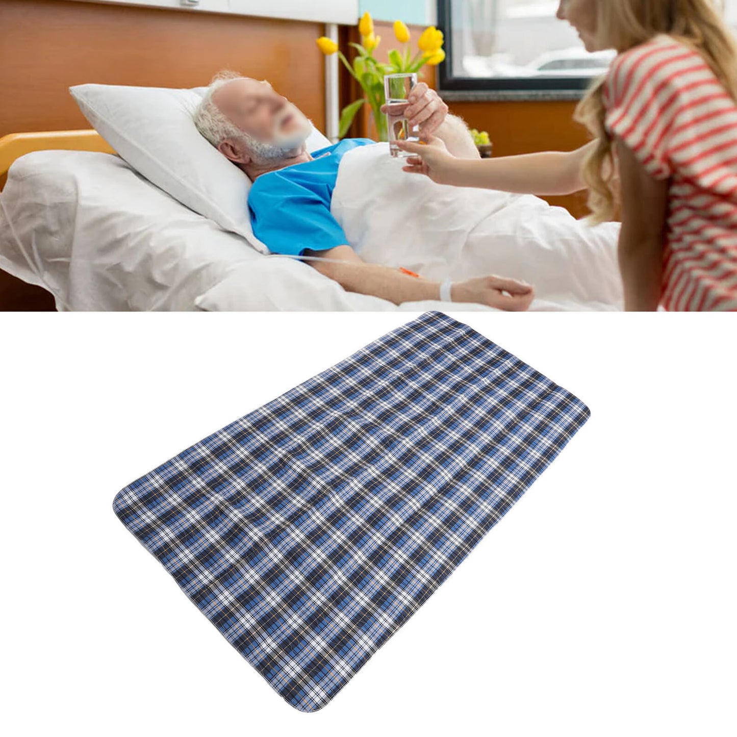 new Bed Pads Protective Pee Pads Breathable Lightweight For Wheelchair For Home HGF koeek - KOEEK