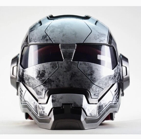 Personalized Motorcycle Helmet Iron Man Creative Decoration Birthday Helmet Gift 07FC0E-D4 - KOEEK
