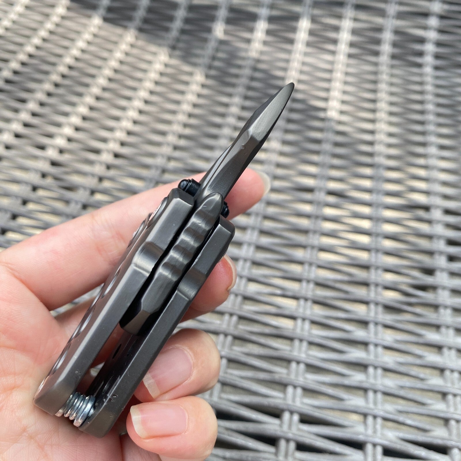 EDC Fidget Sliders Fidget Toys Stress Relief for Adults Metal crowbar Fidget 07FC0E-D4 - KOEEK