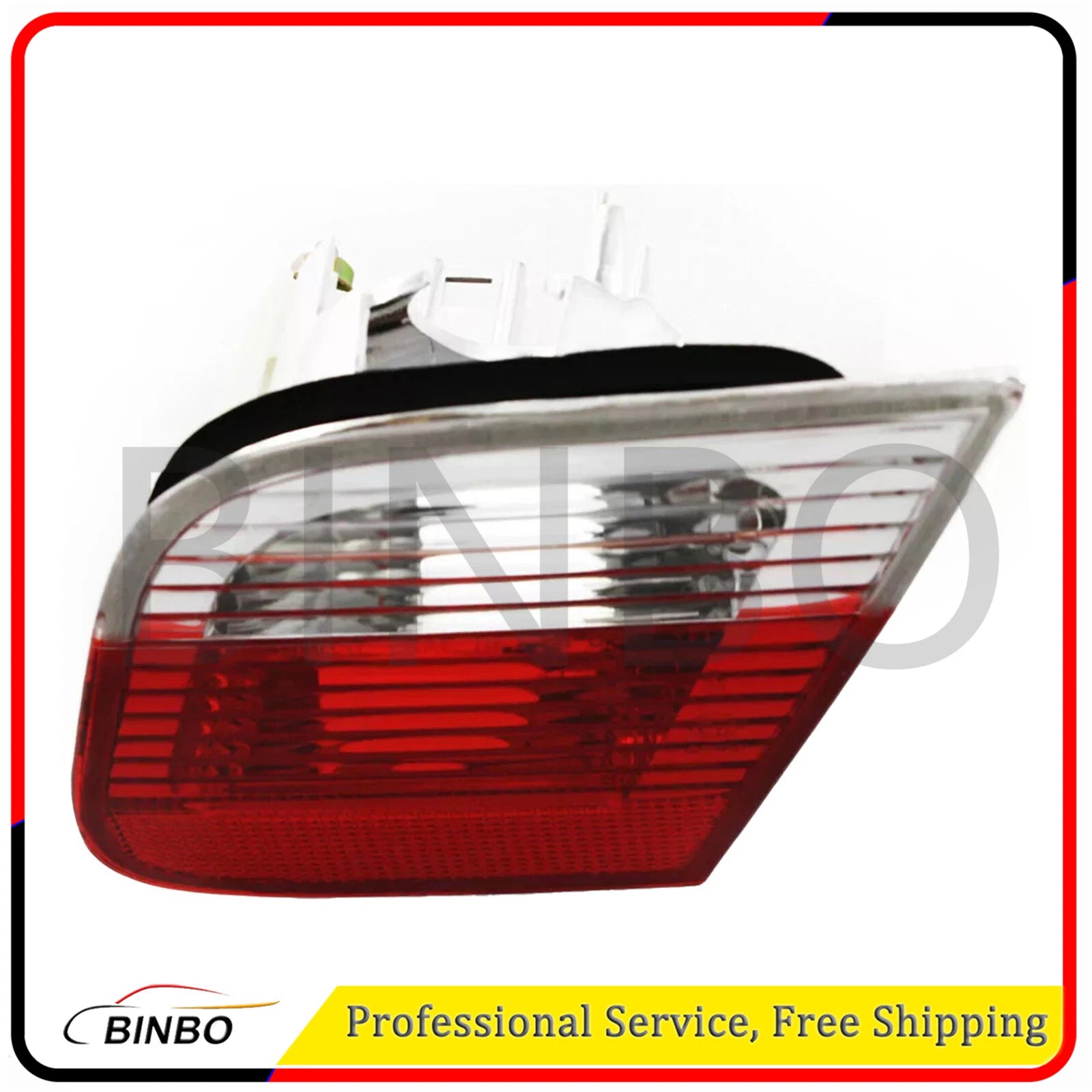 Left Right Pair Inner Brake Tail Lights for 2002-2005 BMW 325I 325XI 330I 330XI 07FC0E-D4 - KOEEK
