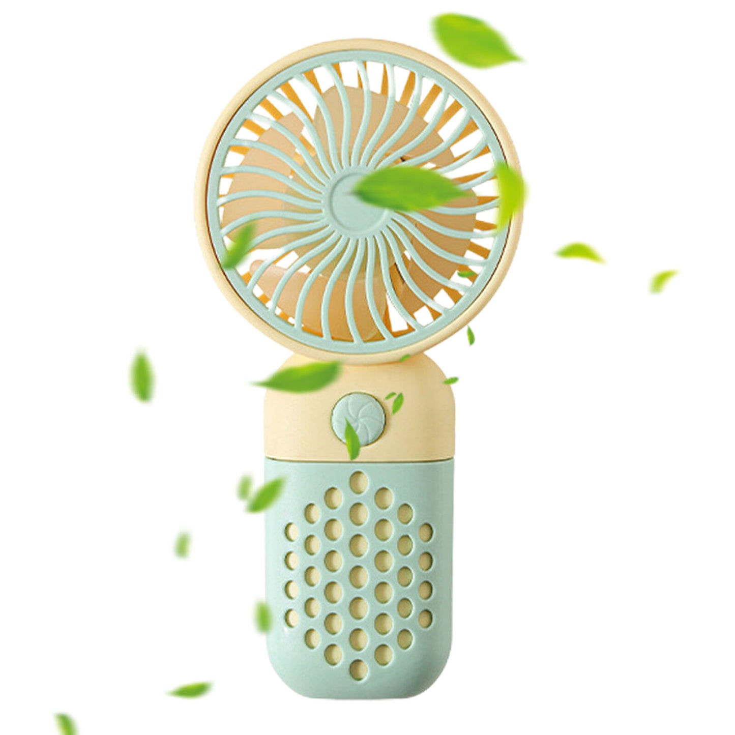 new Portable Mini Hand-held Small Cute Desk Fan Cooler Cooling USB Rechargeable koeek - KOEEK