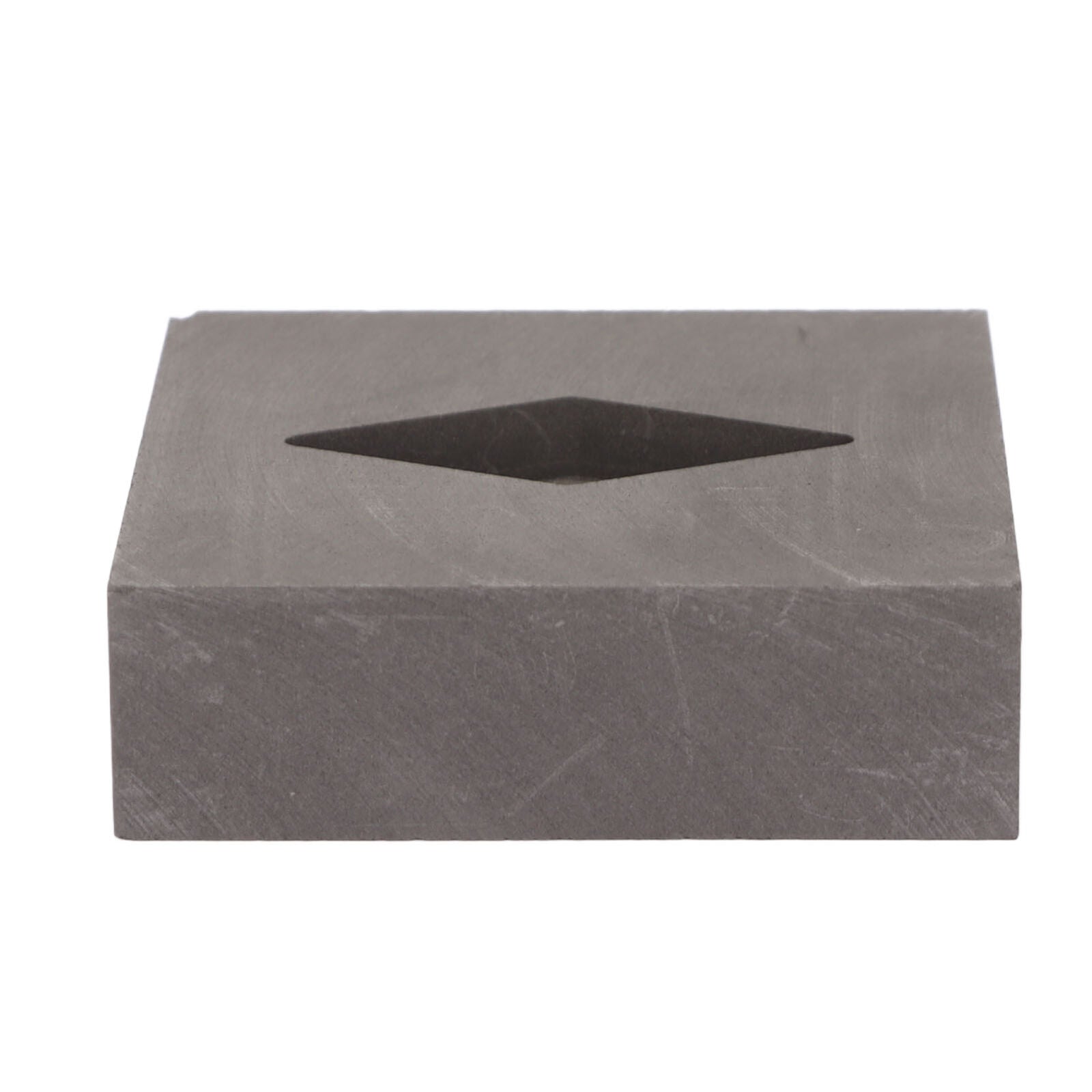 new Graphite Crucible Rhombus Shape Metal Refining Scrap Melting Ingot 50 X 50 X HGF koeek - KOEEK