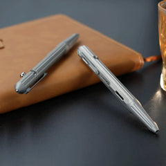 Titanium Pocket Ball Pen Office Signature Working Stationery Pen Outdoor EDC 07FC0E-D4 - KOEEK