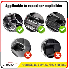 Car Cup Holder Expander Drink Oversize Mug Holder Universal Fit 32oz 36oz 07FC0E-D4 - KOEEK
