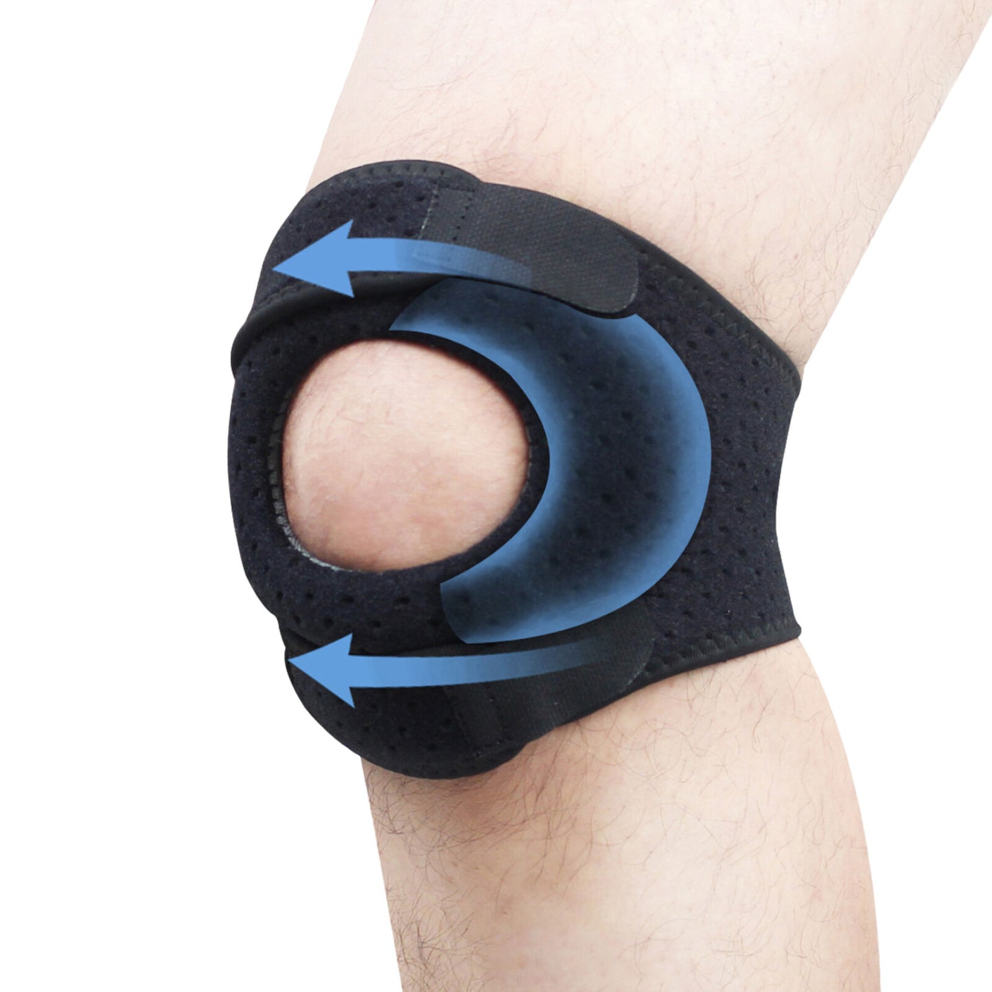 new Knee Brace Support Neoprene Patella Stabilizing Compression Straps Adjustable koeek - KOEEK