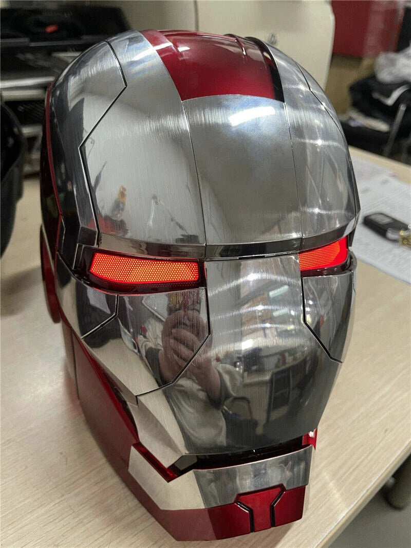 US StocK AUTOKING Iron Man MK5 Helmet Wearable Voice Control ABS Mask Cosplay AUTOKING - KOEEK