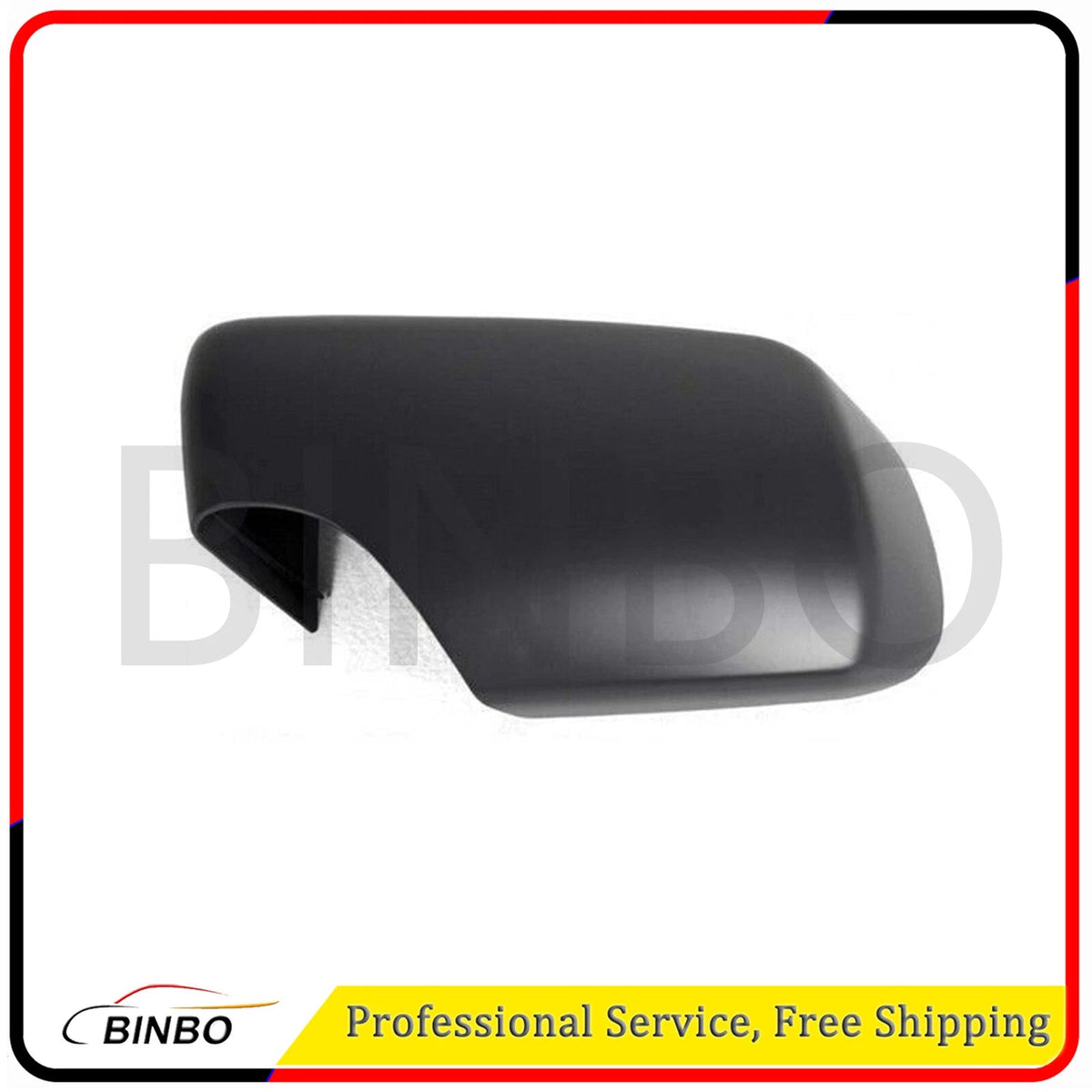 Left Black Door Side Mirror Cover Caps for BMW E46 325i 330i 330xi 1998-2005 07FC0E-D4 - KOEEK