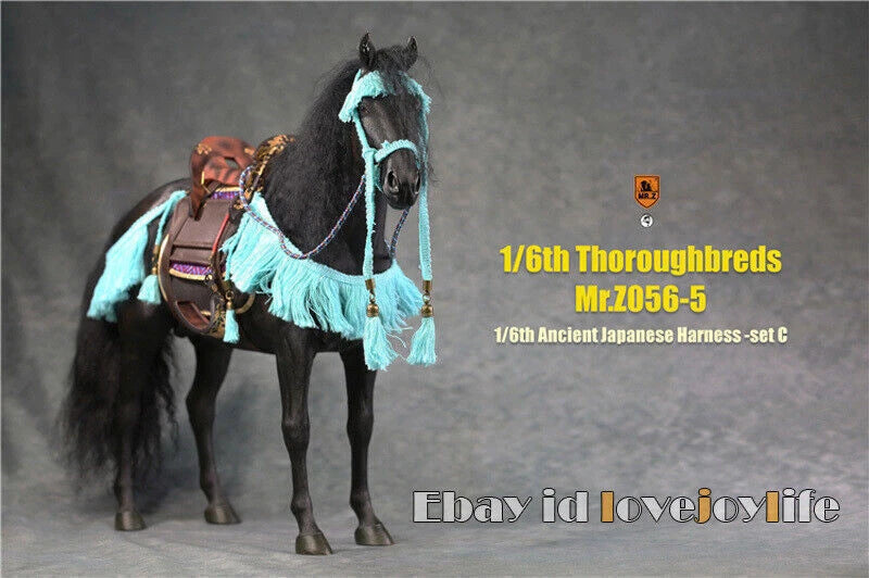Mr.Z 056-5 Black 1:6 Scale Animal Resin Simulation Thoroughbreds Horse  Toys 07FC0E-D4 - KOEEK
