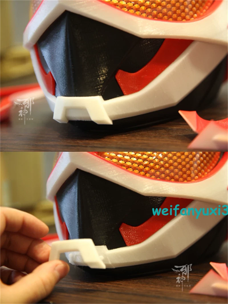 Masked Rider Kamen Rider GEATS 1：1 Wearable Helmet 3D Printed Mask Cosplay Prop 07FC0E-D4 - KOEEK