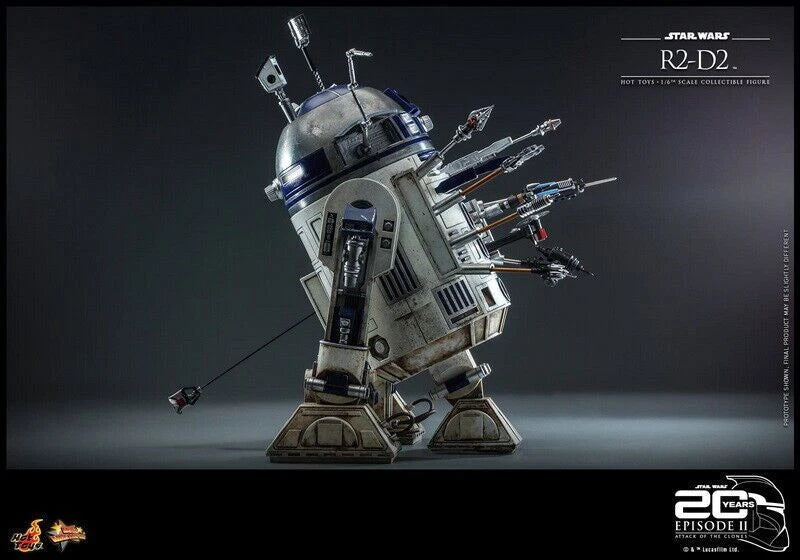 Hot Toys MMS651 STAR WARS II: ATTACK OF THE CLONES 1/6 R2-D2 R2D2 Figure HOT_TOYS - KOEEK