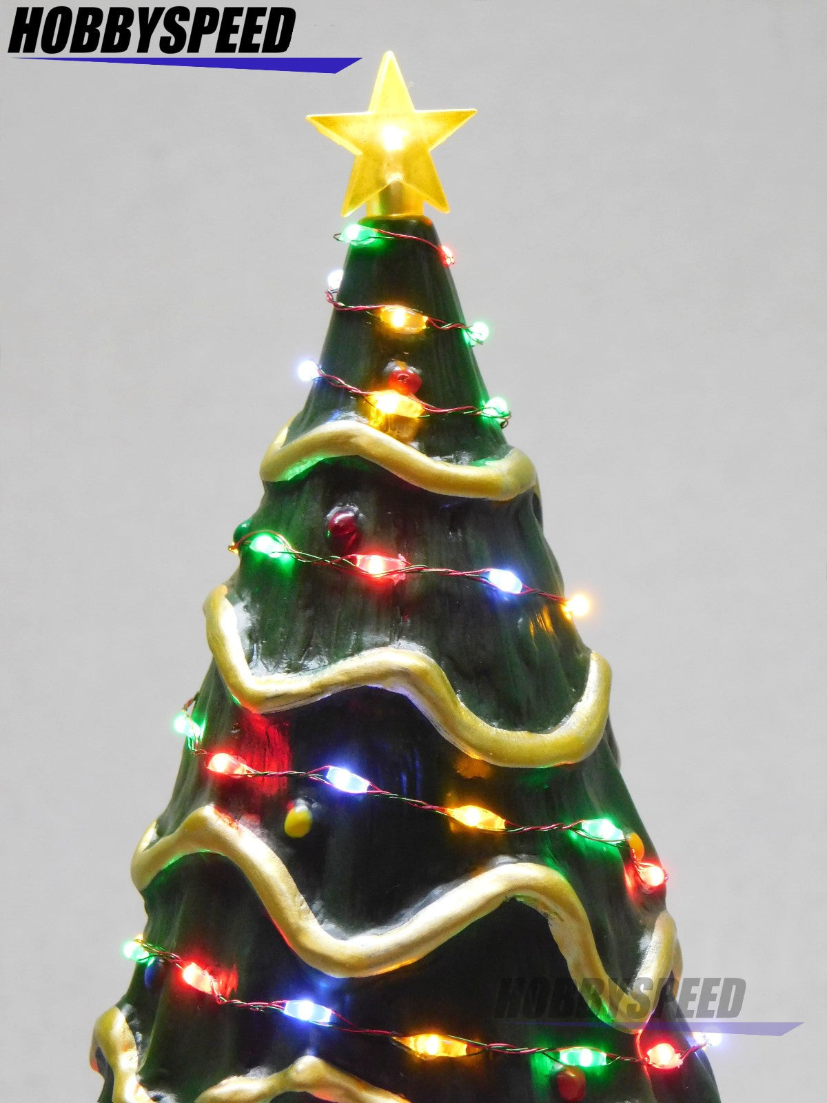 MTH RAILKING TOWN SQUARE CHRISTMAS TREE W/LED CHRISTMAS LIGHTS O GAUGE 30-11096 MTH - KOEEK