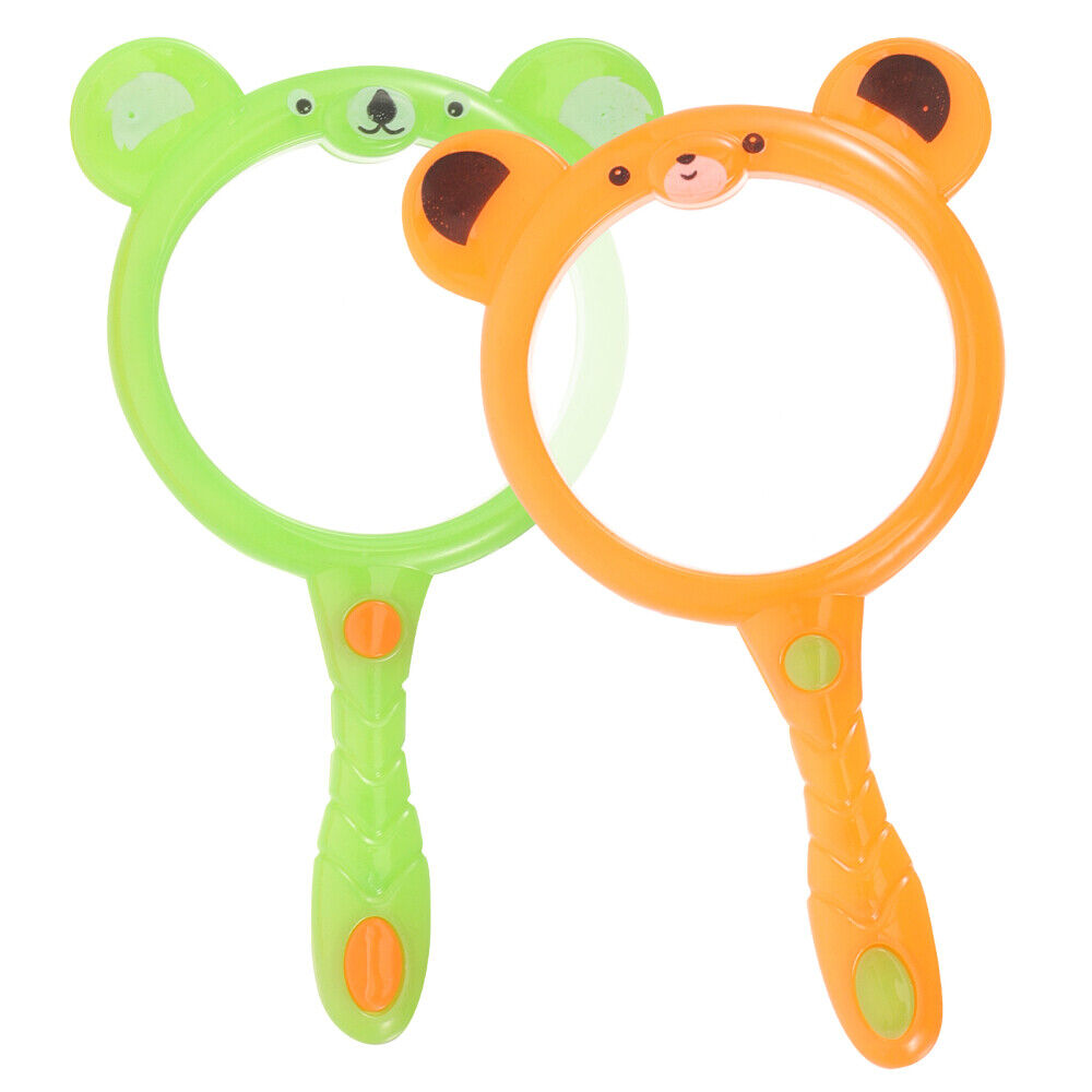 new  2 Pcs Explore Magnifier Kids Toy Reading Supply Outdoor Toys for Toddler Pupils koeek - KOEEK