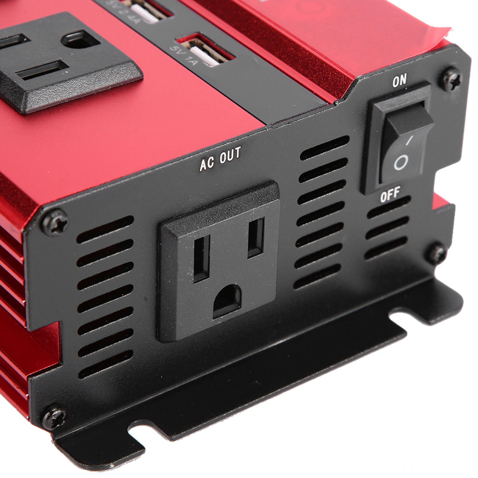 new (12V To 110V 5000W)24V To 110V Inverter Power Inverter AC Outlets And USB koeek - KOEEK