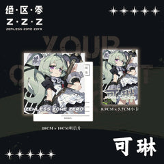 Zenless Zone Zero Corin Wickes Anime Laser Ticket Double Flash Badge Gift Set 07FC0E-D4 - KOEEK