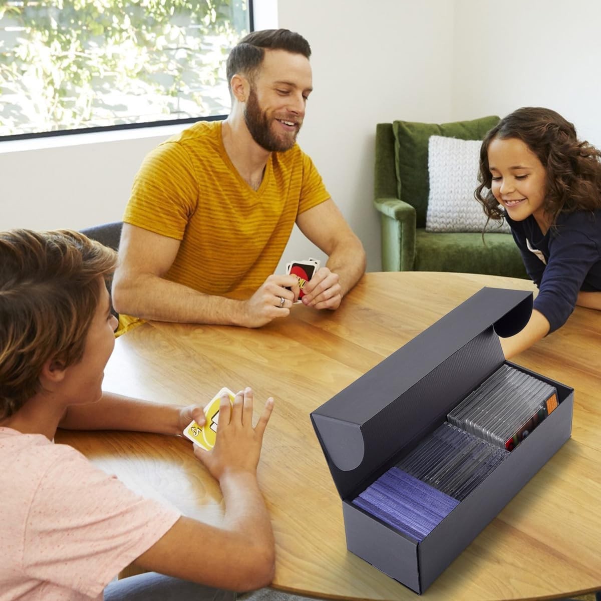 new Silph PLC Trading Card Storage Box-[8 Pack], Baseball Hobby Black-8 Pack SILPH PLC - KOEEK