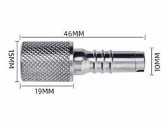 Titanium Keychain Waterproof Box Sealed Container Portable Outdoor Pendant EDC 07FC0E-D4 - KOEEK