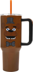 Five Nights at Freddy's 40oz Stainless Steel Insulated Tumbler Cup w/ Straw 07FC0E-D4 - KOEEK