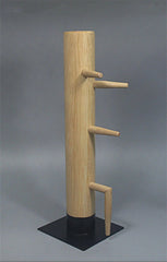1/6 Ip Man Wing Chun Stun Wooden Dummy Kung Fu 28cm Strike Pad Metal Base Boxed 07FC0E-D4 - KOEEK