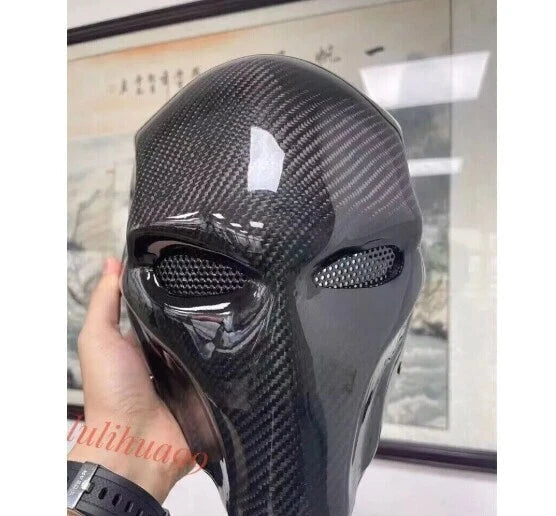 Carbon Fiber Deathstroke Terminator Arrow Mask Cosplay Props Mask Helmet Gift 07FC0E-D4 - KOEEK