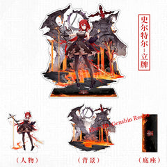 Anime Arknights Surtr Acrylic Desktop Stand Figure Collection Decor 07FC0E-D4 - KOEEK