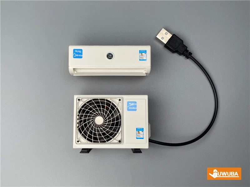 1/12 Miniature Air Conditioner Toy Machine Model For 6" Action Figure Doll 07FC0E-D4 - KOEEK