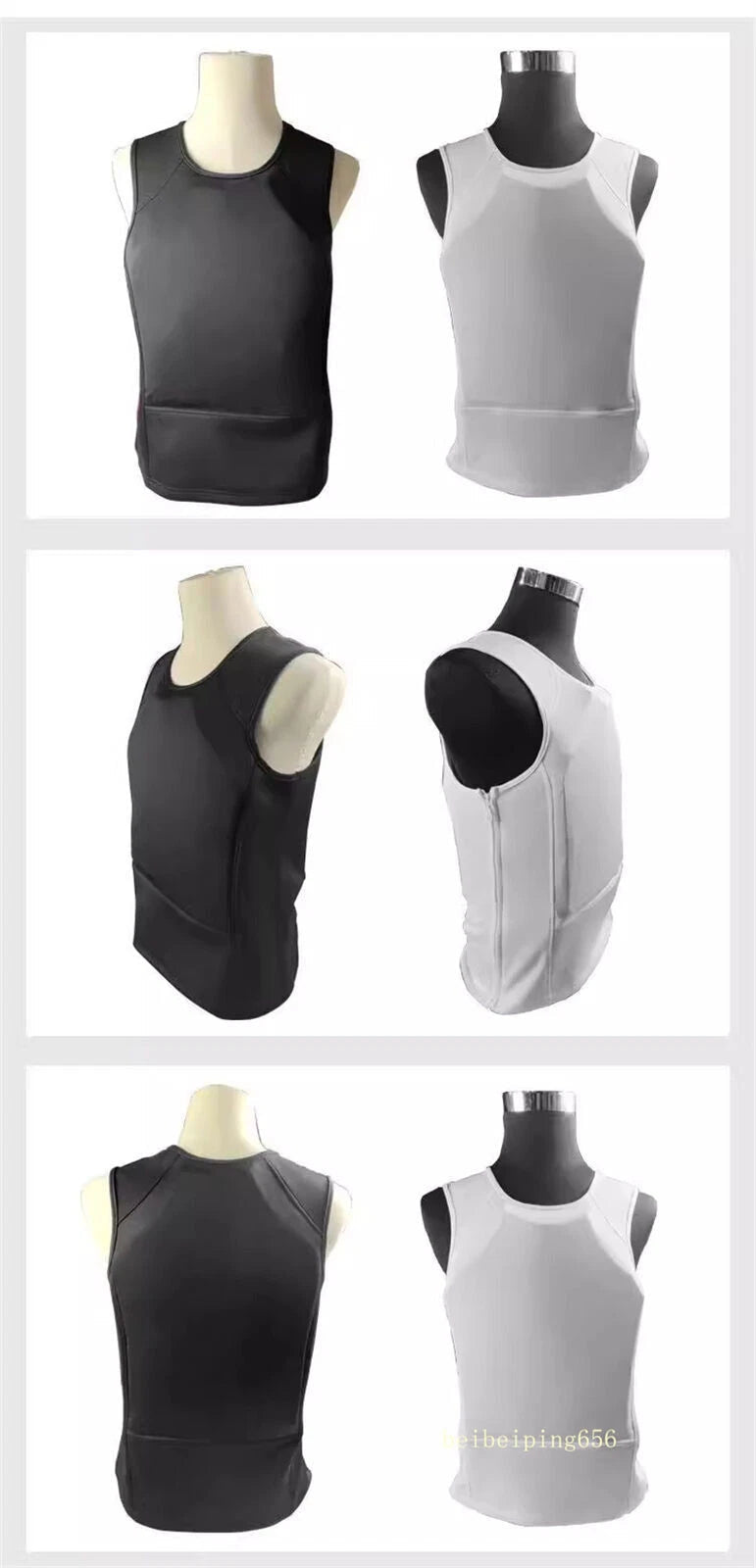 NIJ IIIA Bulletproof Interior Military Vest Lightweight Bulletproof Vest Protect 07FC0E-D4 - KOEEK