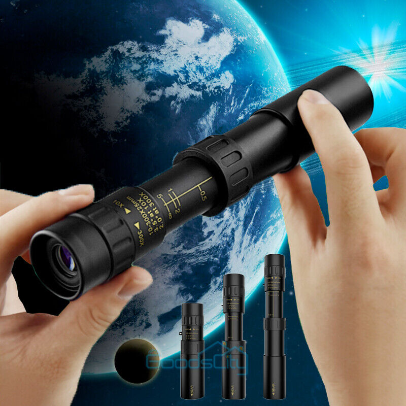 High Power 10-300X40mm Monocular Binoculars with Tripod