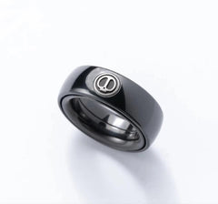 LAUTIE Zirconium Titanium Alloy 17mm/18.5mm/20mm Mechanic-I Fidget Ring EDC Gift 07FC0E-D4 - KOEEK