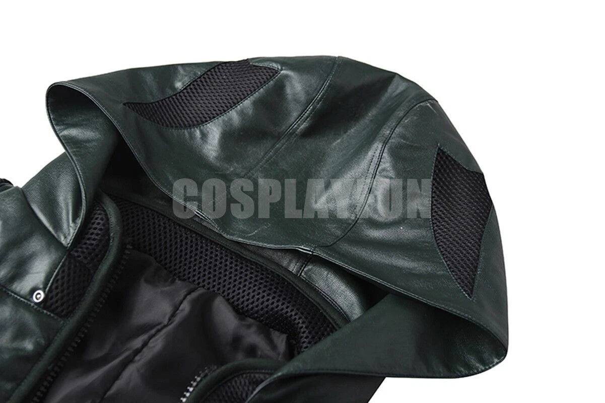 Anime The Green Arrow Season 5 Oliver Queen Cosplay Costume Full Set 07FC0E-D4 - KOEEK