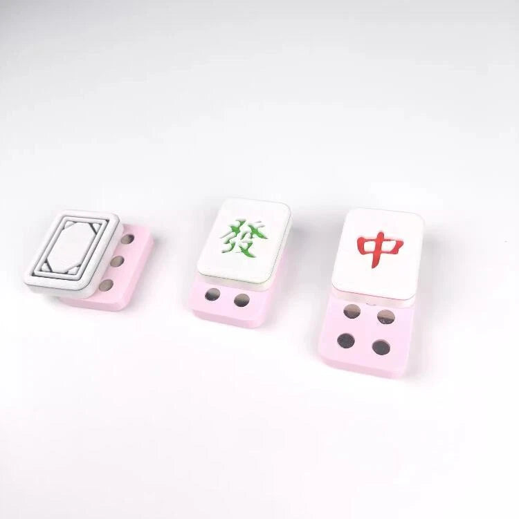 Fidget Slider Push Card Mahjong EDC Gamer Fidget Desk Toys Adult Gifts 07FC0E-D4 - KOEEK