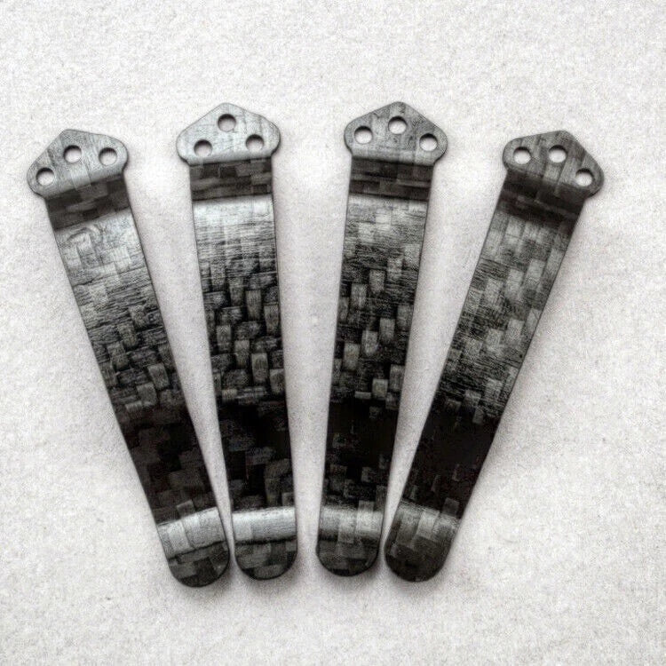 1PC Carbon Fiber Deep Carry Pocket Clip For Spyderco C81 Paramilitary 2 C11 C223 07FC0E-D4 - KOEEK