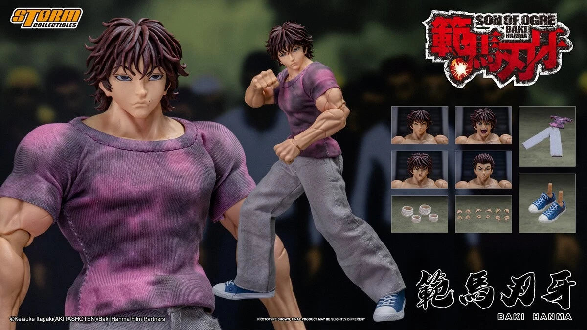 Storm Toys Son of Ogre Baki Hanma Action Figure Toy Gift   In Stock STORM_TOYS - KOEEK