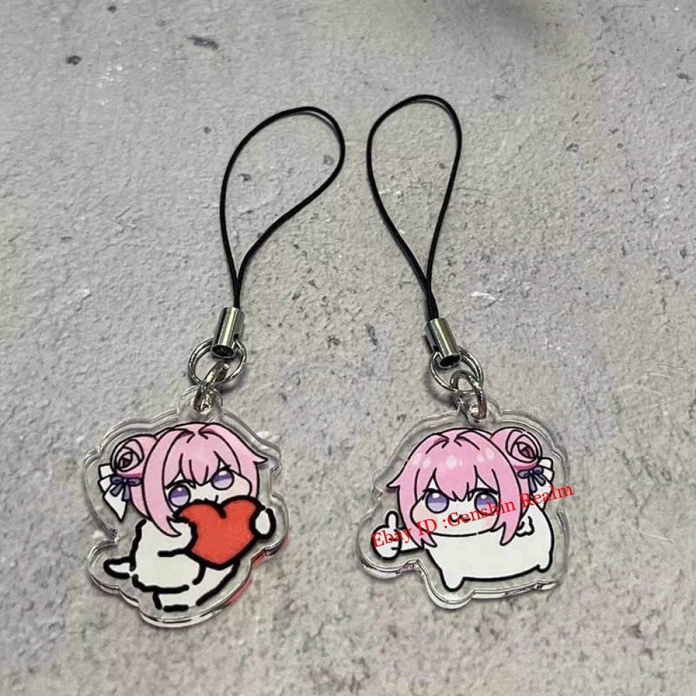 6Pcs/Set NIKKE:The Goddess of Victory Doro Acrylic Phone Decor Backpack Pendant 07FC0E-D4 - KOEEK