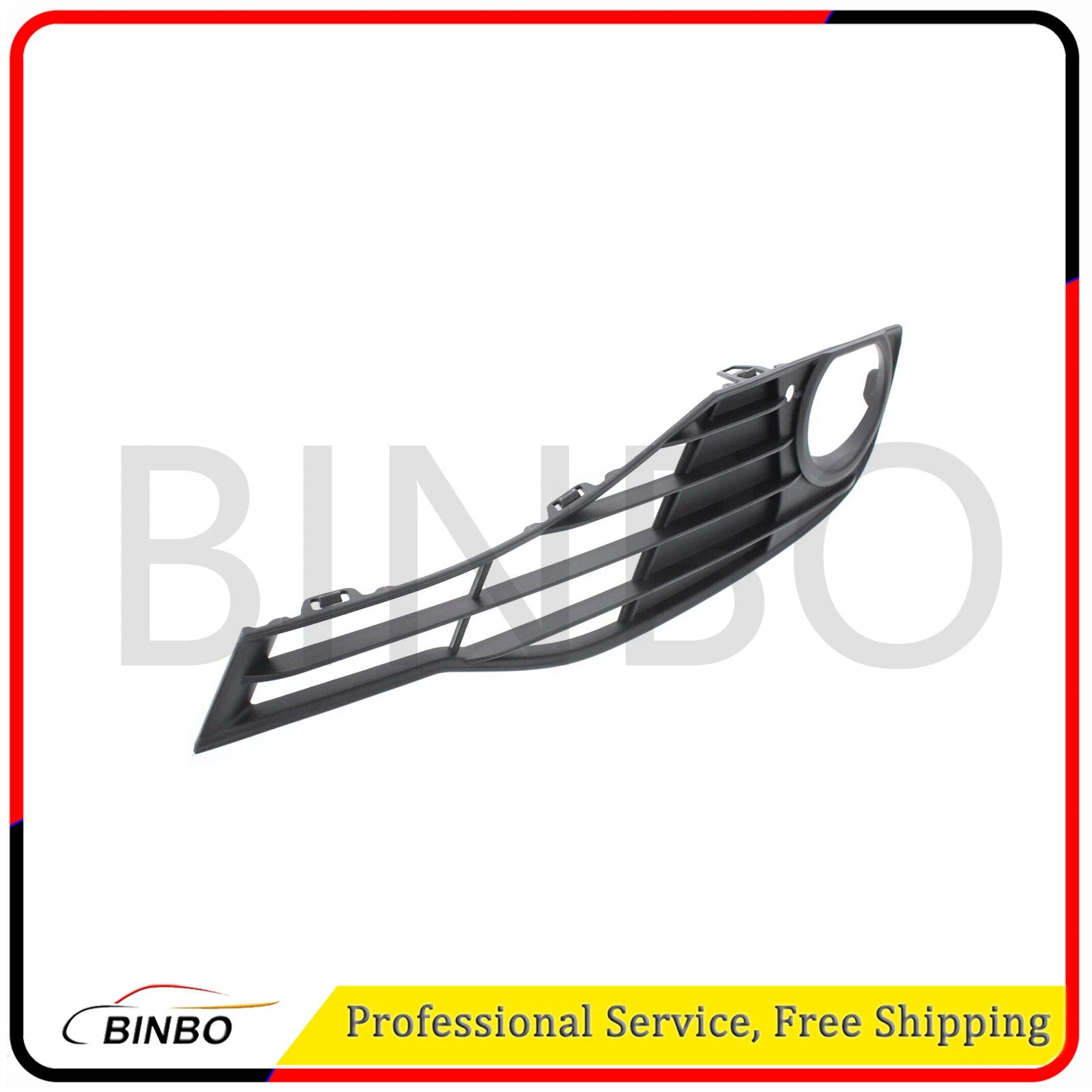 Fog Light Trims Left & Right Side Textured For 2012-2015 BMW 3 Series 07FC0E-D4 - KOEEK