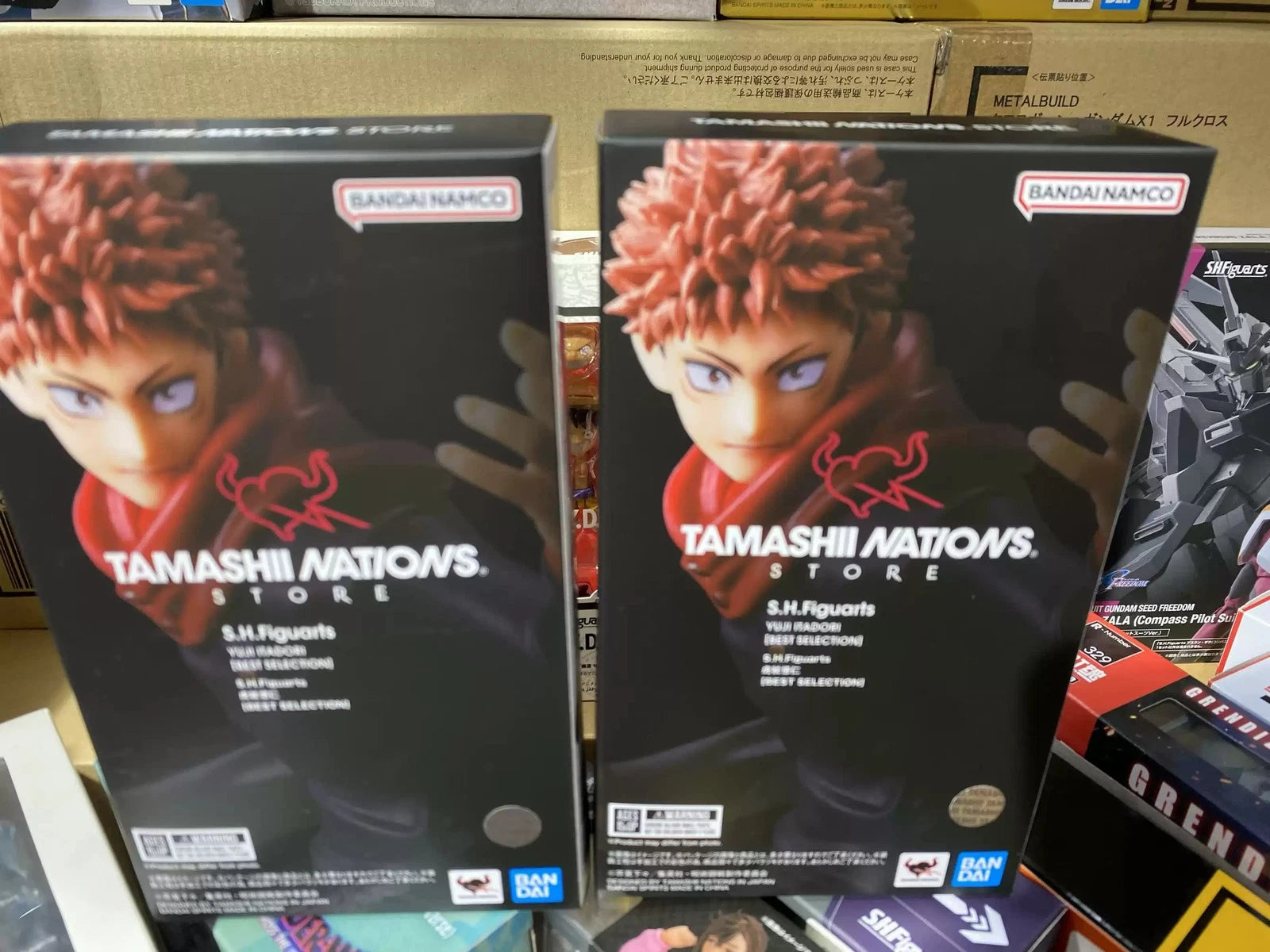 Bandai Jujutsu Kaisen S.H.Figuart Shf Yuji Itadori Tnt Best Selection Figure Toy BANDAI - KOEEK