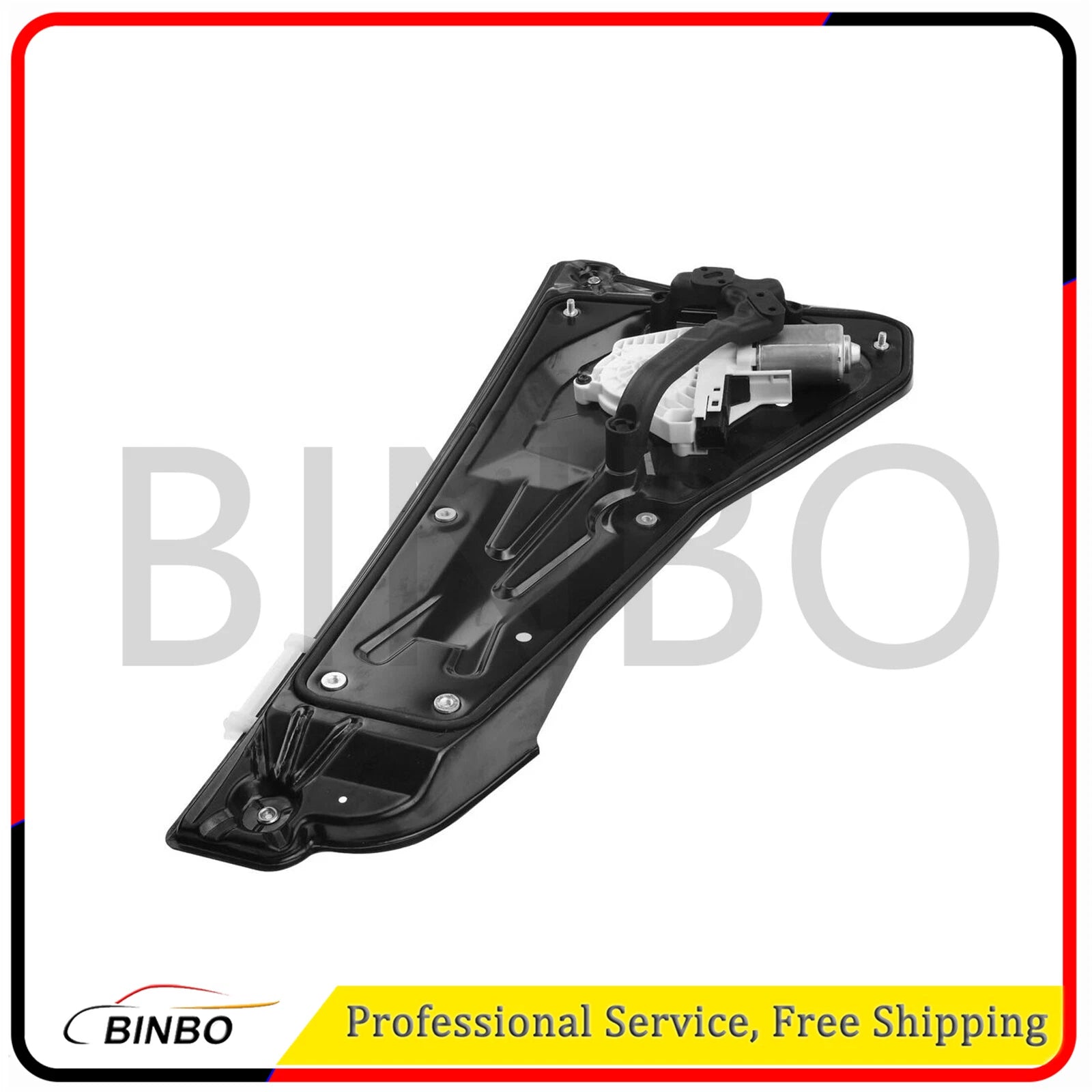 Rear Right Window Regulator w/ Panel & Motor for Land Rover LR3 05-09 LR4 10-16 07FC0E-D4 - KOEEK