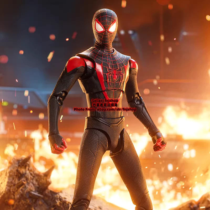 ZD Toys Spider-Man Miles Morales 1/10 Collectible 7in Action Figure IN STOCK ZD_TOY - KOEEK