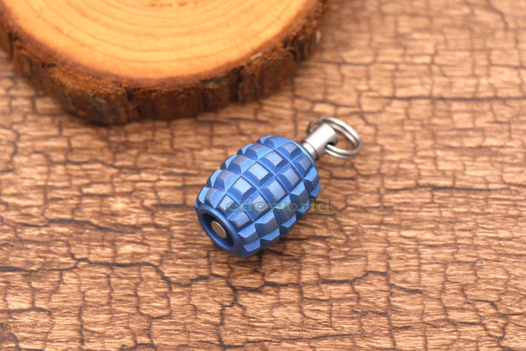 Titanium TC4 Parachute Cord Tool Lanyard DIY Bead Key Chain Pendant DZ-BBT EDC 07FC0E-D4 - KOEEK